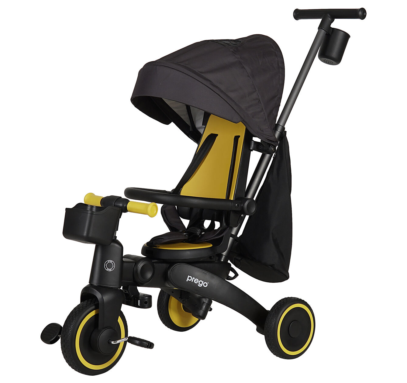 PREGO EVO ÜÇ TEKERLİ BİSİKLET SARI - T807A