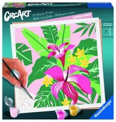 Creart Tropik Bitkiler - Sayılarla Boyama Hobi Seti (237289)
