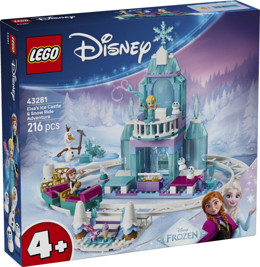 43281 LEGO® │ Disney Princess Elsa'nın Buz Şatosu ve Kar Kızağı Macerası