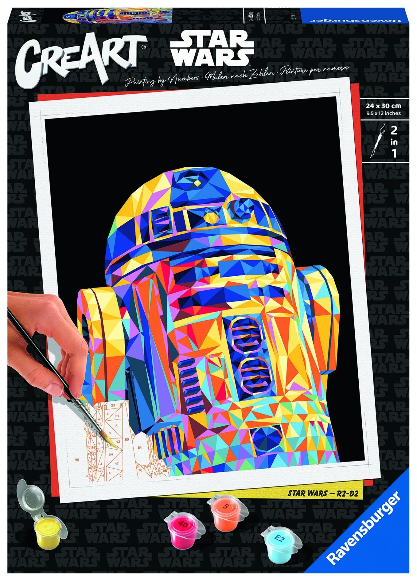 Creart Star Wars R2 D2 - Sayılarla Boyama Hobi Seti (237302)