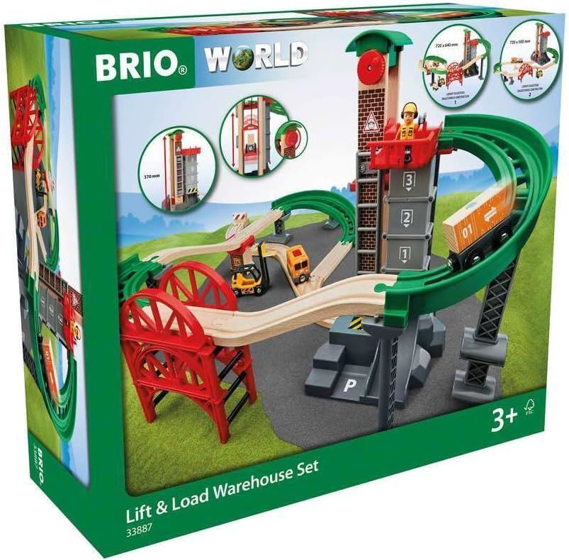 BRIO Kaldırma ve Yükleme Depo Seti (33887)
