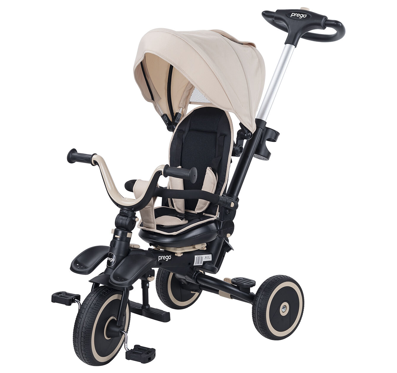 PREGO MONACO ÜÇ TEKERLEKLİ BİSİKLET BEJ - B67