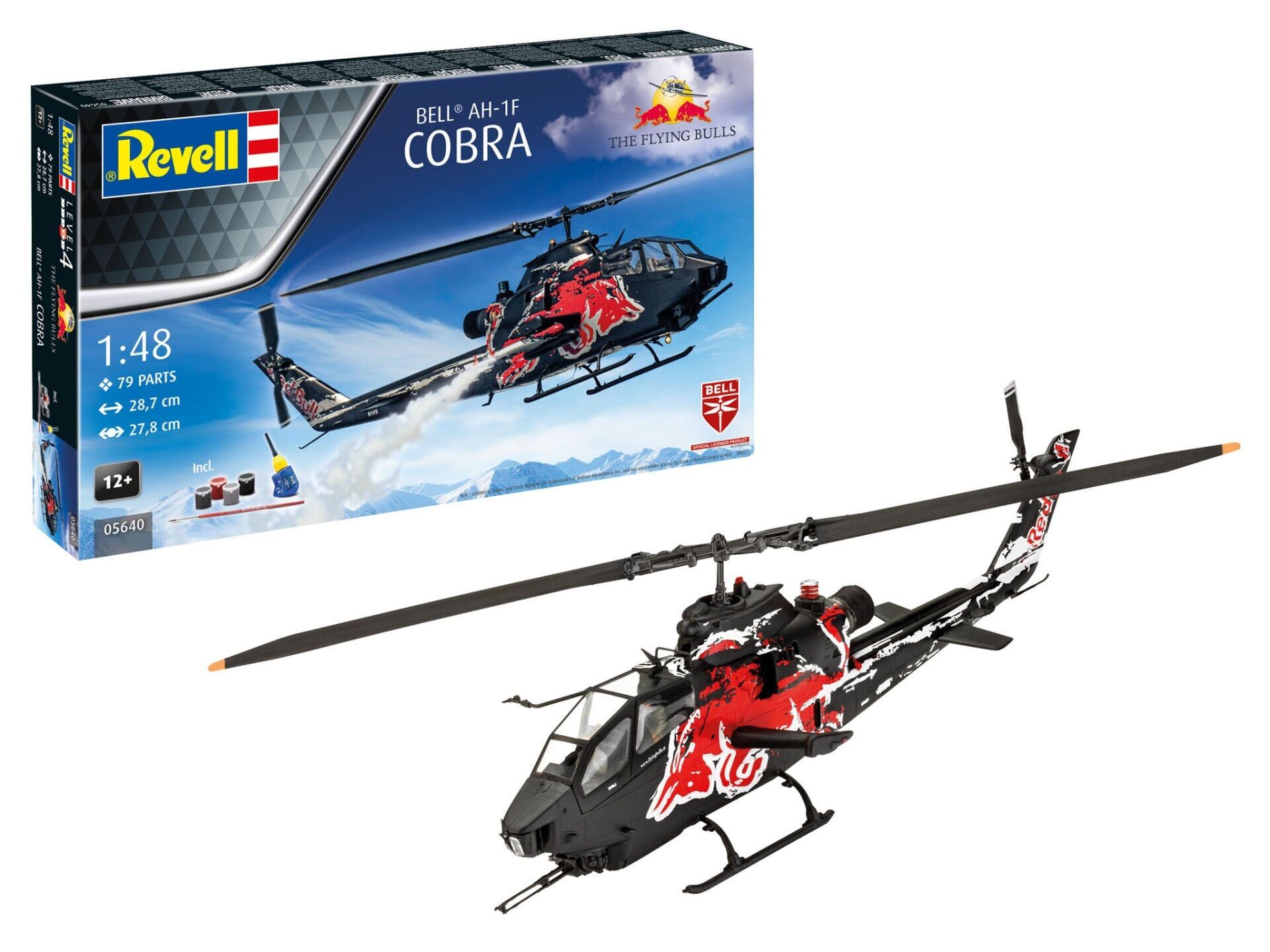 Revell Gift Set Bell AH-1F Cobra Flying Bulls (05640)