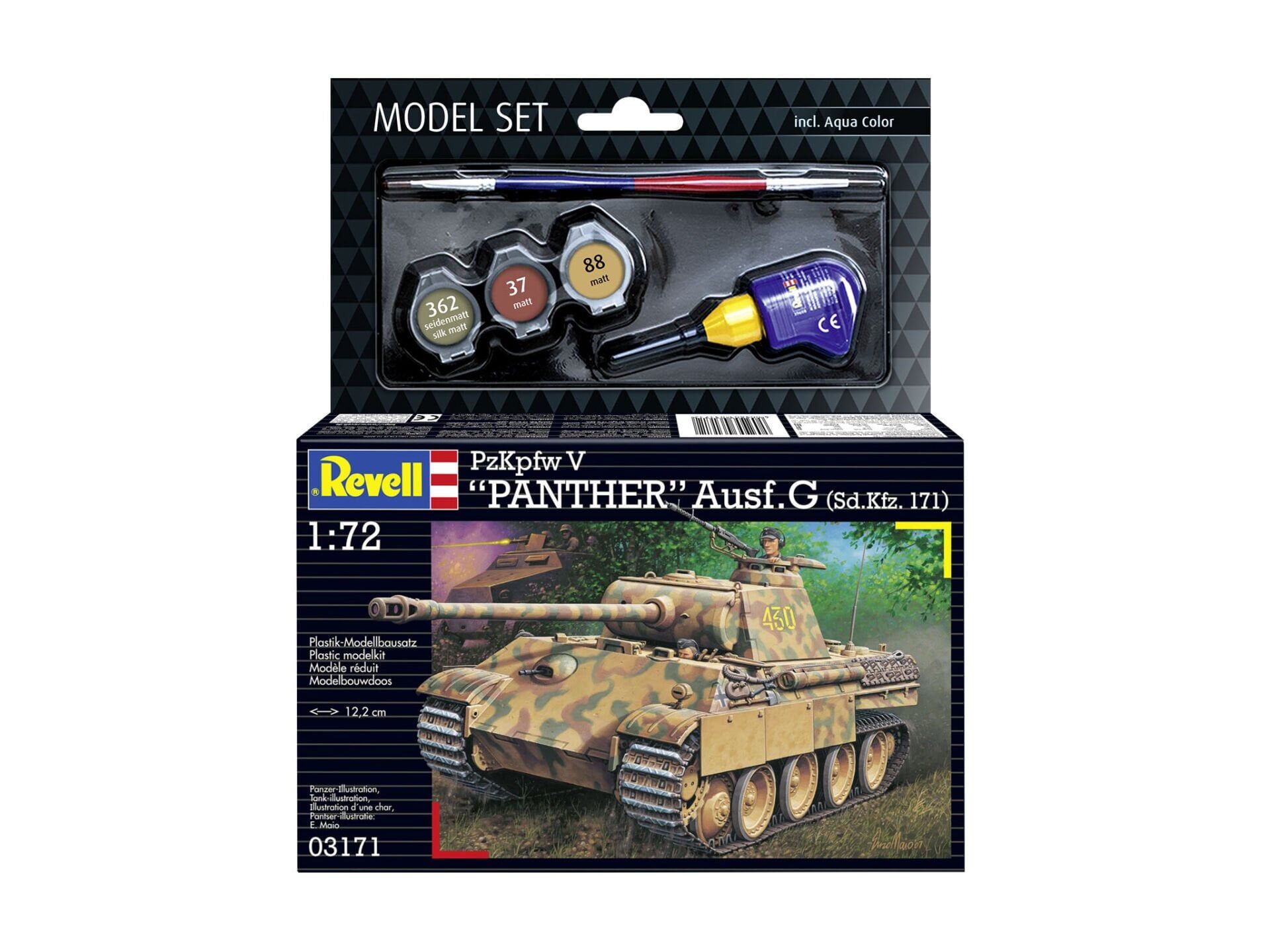Revell Model Set Panther Ausf. G (Sd.Kfz. 171) (63171)