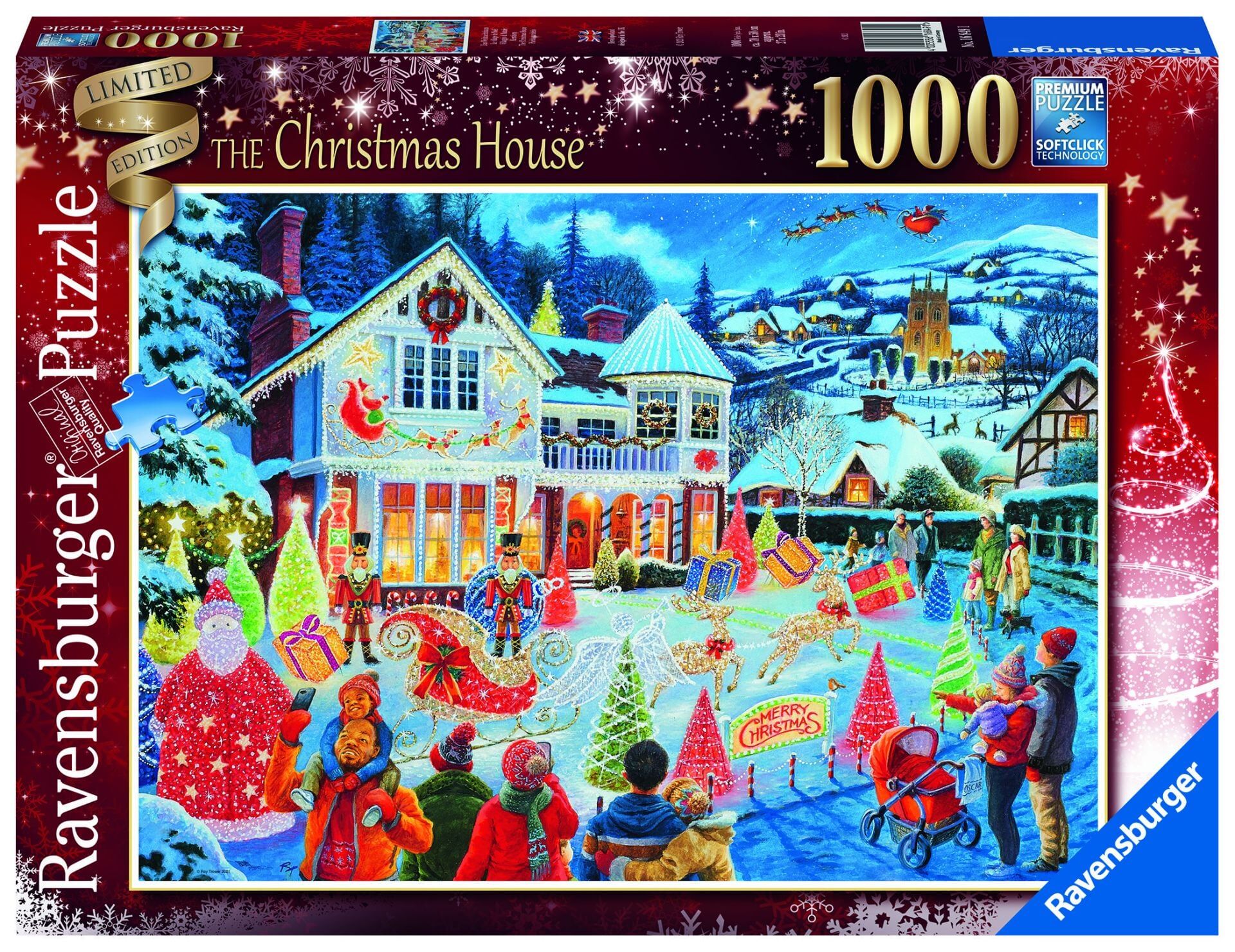 1000 Parça Puzzle Yılbaşı Evi (168491)