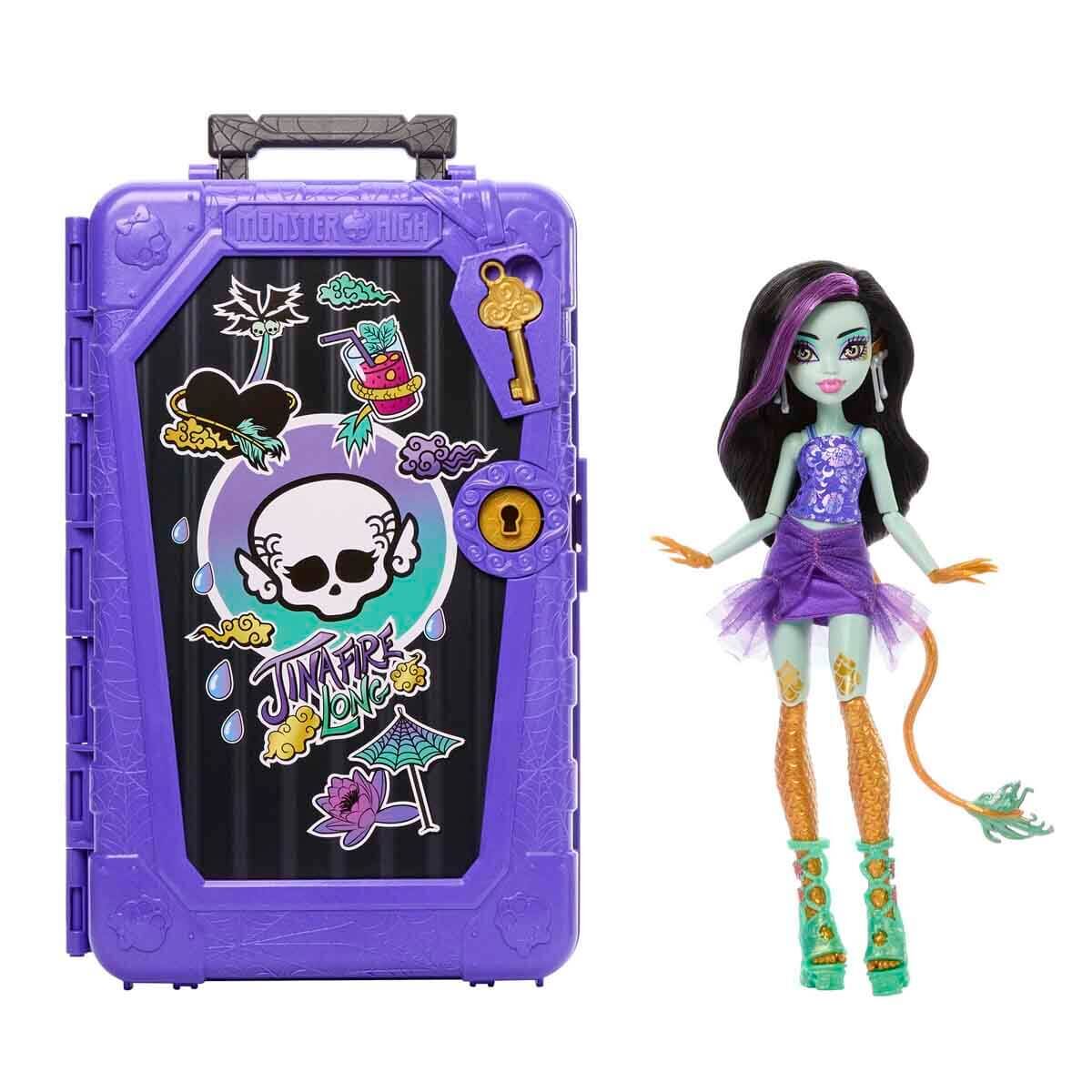 Monster High Gizemli Arkadaşlar Tatil Bebeği JDR49 - Jinafire Long Jdr52