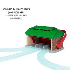 BRIO Taşınır Tren Garajı (33474)