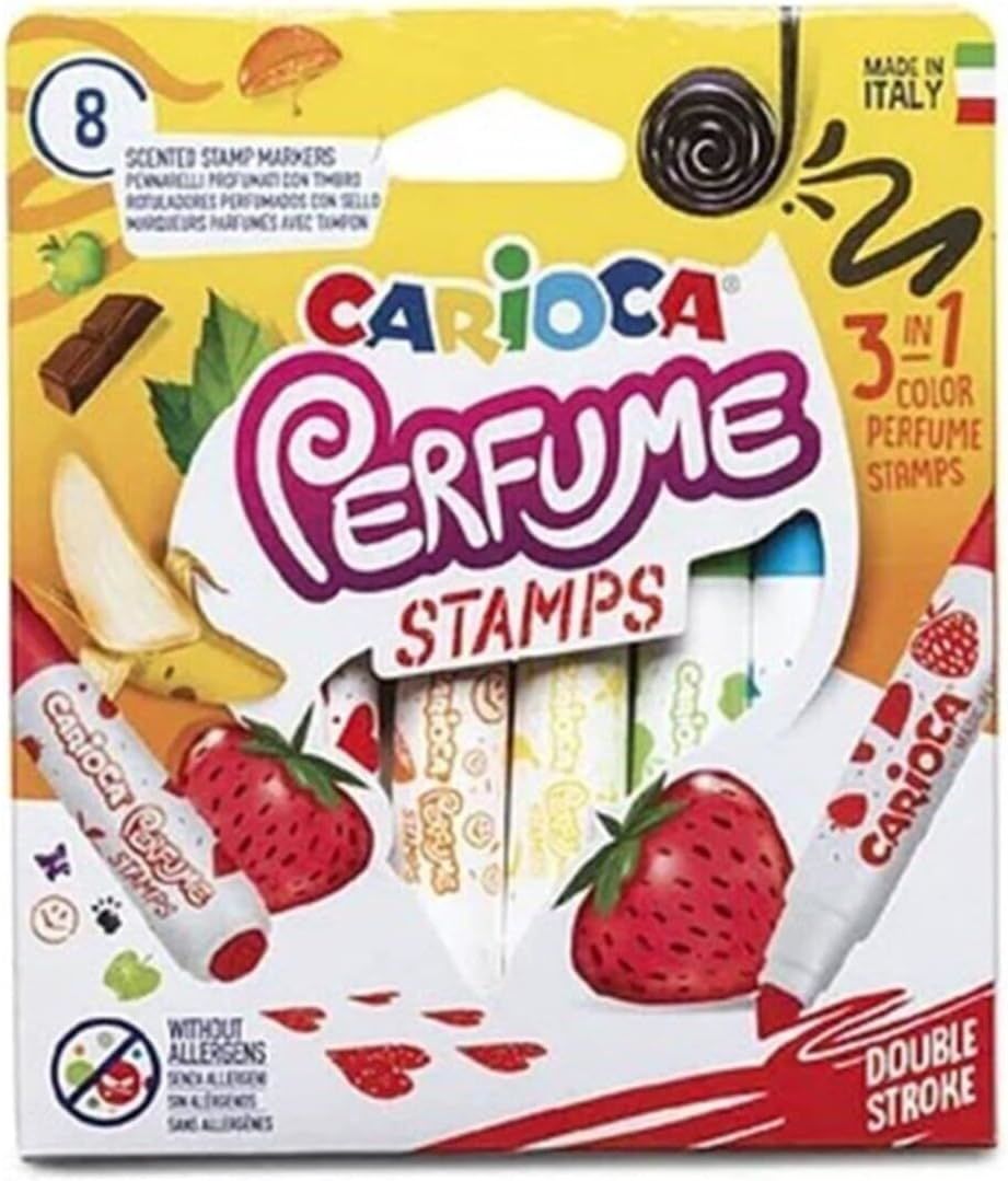 KOKULU DAMGALI JUMBO KEÇELİ KALEMİ 8'Lİ