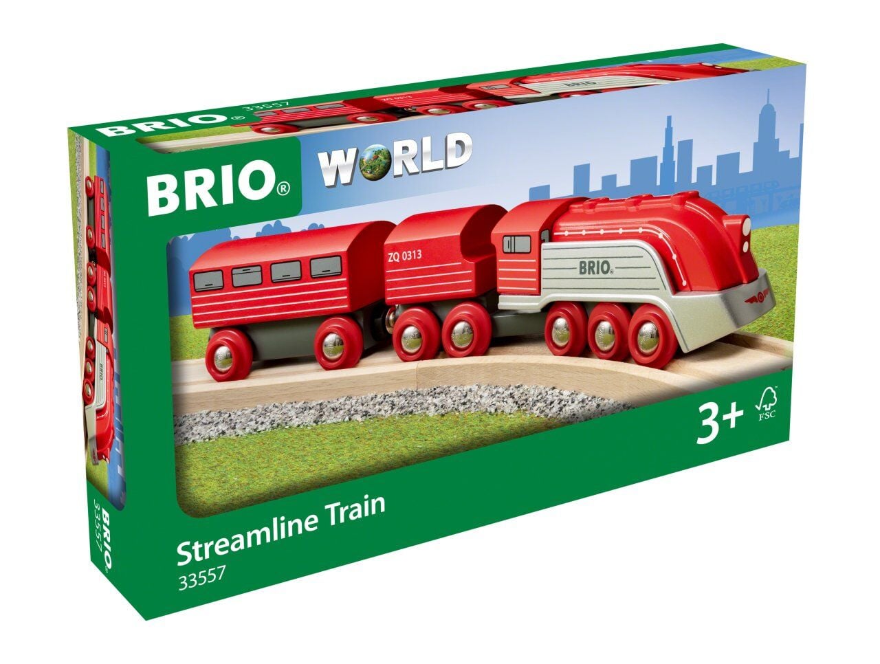 BRIO Kırmızı Buharlı Tren (33557)
