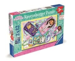 2x12 Parça Puzzle Gabby's Dollhouse (057092)