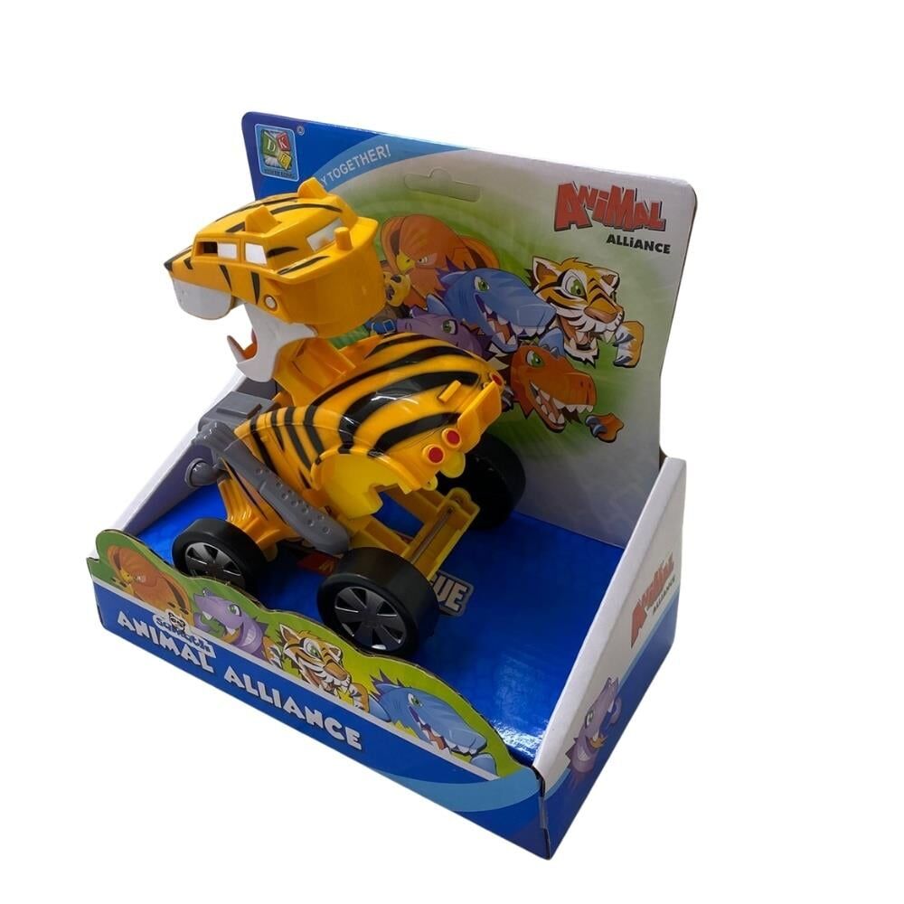 Samatlı Oyuncak Dönüşebilen KaplanTransformer Robot KD-8815D