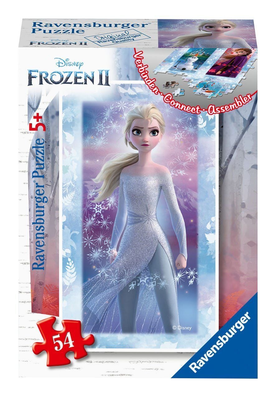 54 Parça Mini Puzzle Frozen (097913) Elsa