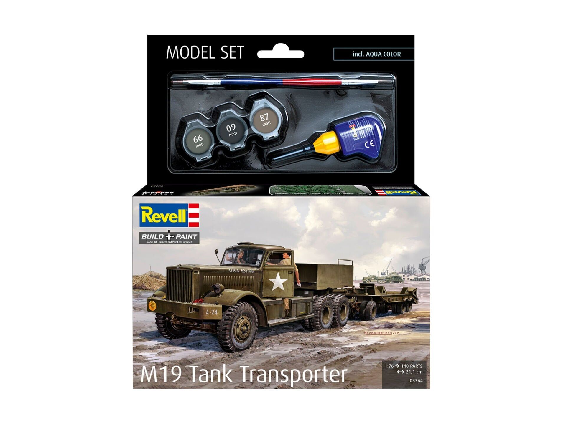 Revell Model Set M19 Tank Transporter (63364)
