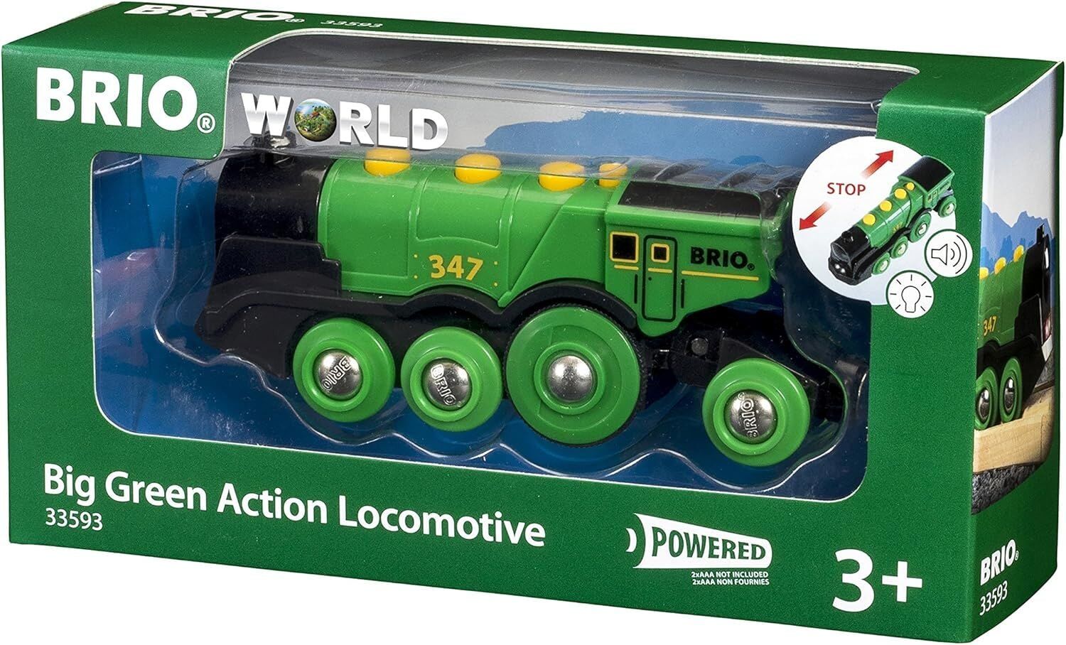 BRIO Yeşil Lokomotif (33593)