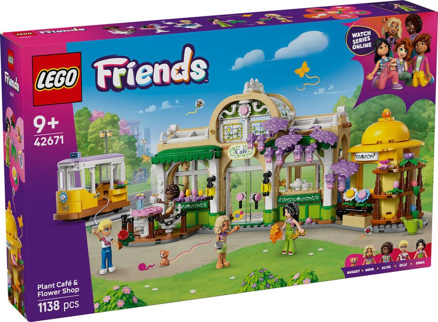 42671 LEGO® Friends Bitki Kafe ve Çiçekçi Dükkanı