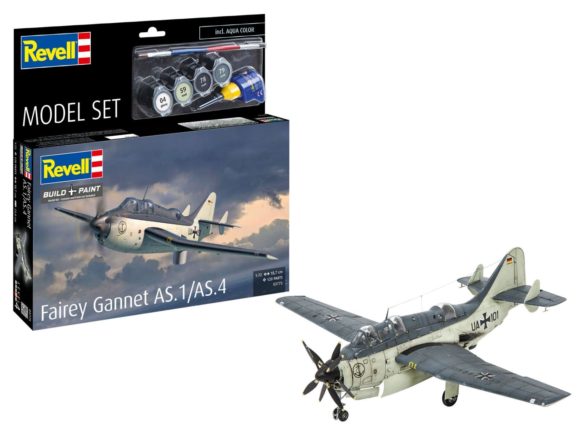 Revell Model Set Fairey Gannet AS.1/AS.4 (63775)