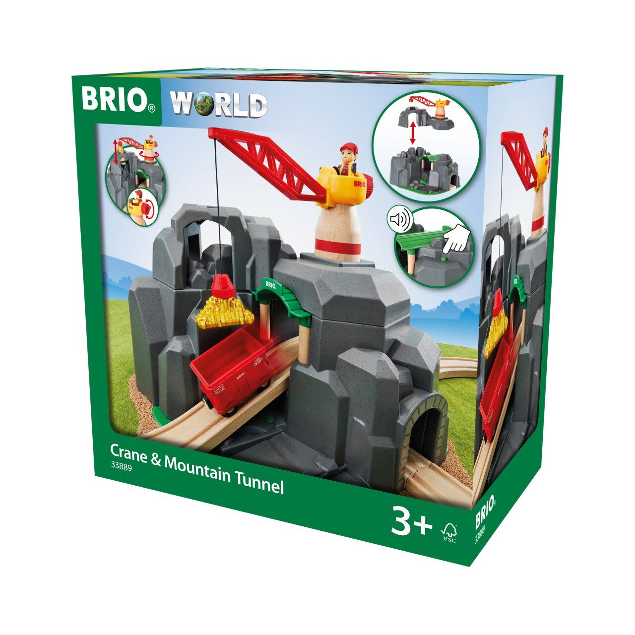 BRIO Vinç ve Tünel (33889)