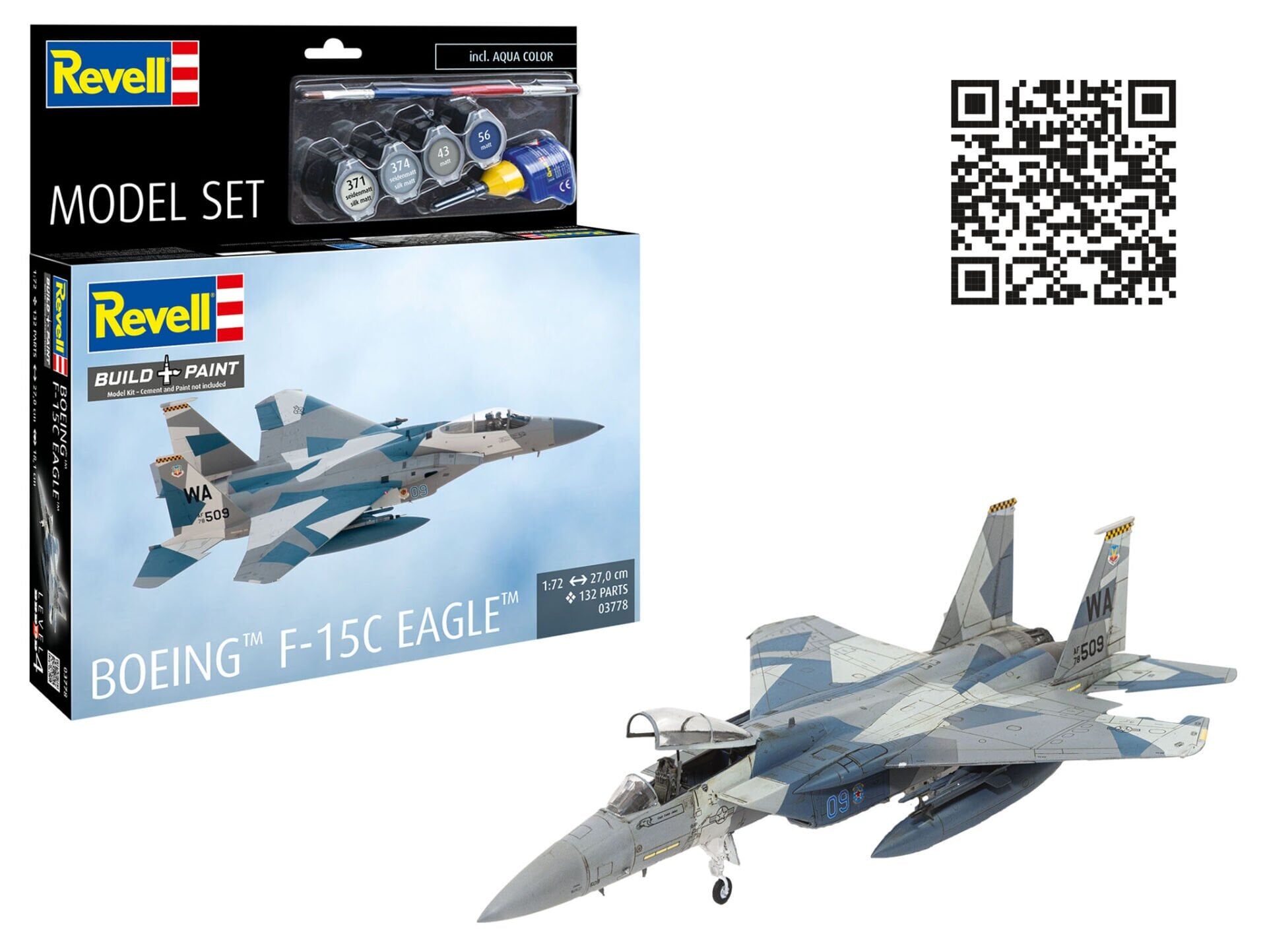 Revell Model Set Boeing F-15C Eagle (63778)