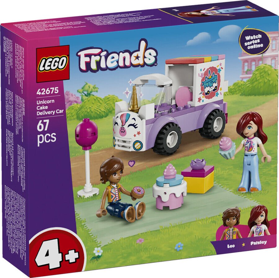 42675 LEGO® Friends Tek Boynuzlu At Pasta Dağıtım Arabası