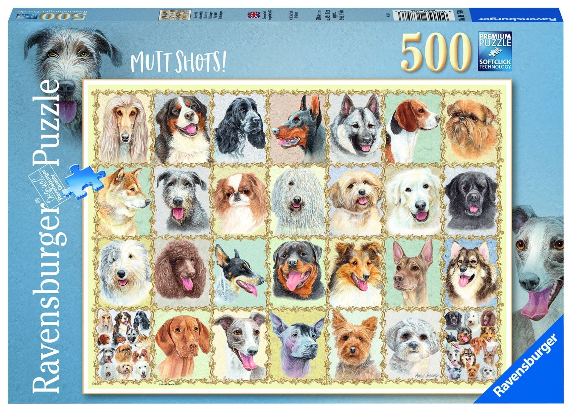 500 Parça Puzzle Mutt Shots (167586)