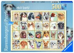 500 Parça Puzzle Mutt Shots (167586)