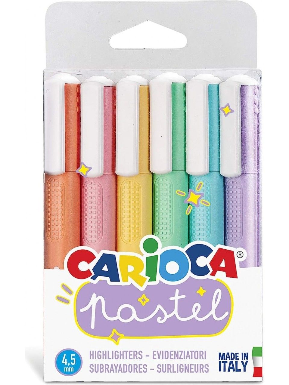 PASTEL RENK İŞARETLEME KALEMİ 6'LI