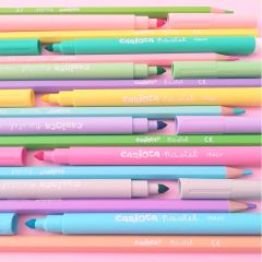 PASTEL SÜPER YIKANABİLİR KEÇELİ KALEM 8'Lİ