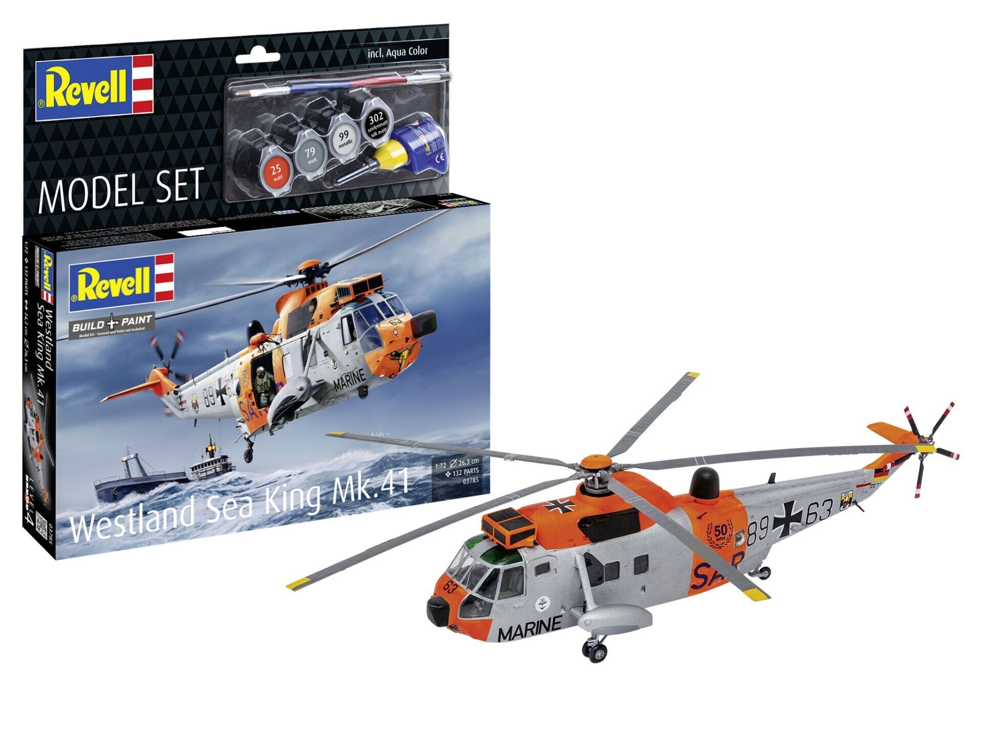 Revell Model Set Westland Sea King Mk.41/HU.5 (63785)