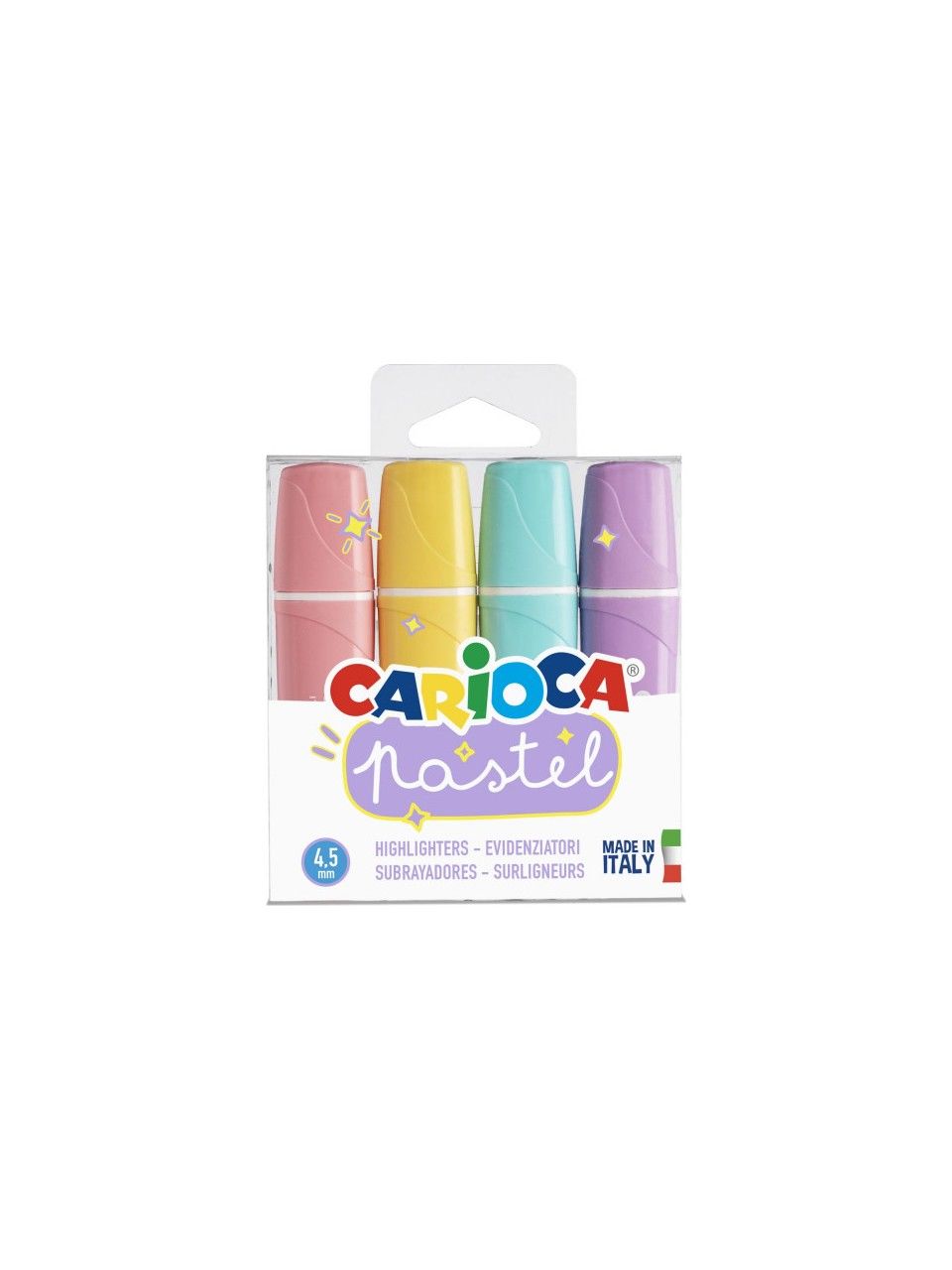 PASTEL RENK İŞARETLEME KALEMİ 4'LÜ