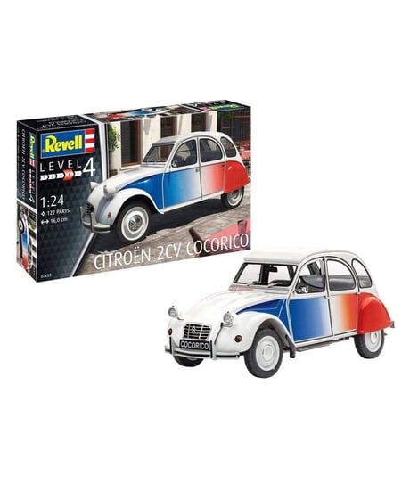 Revell Model Set 1:24 Citroen 2CV Cocorico 67653