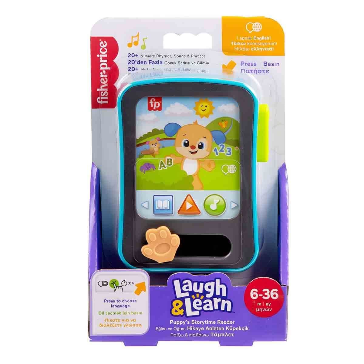 Fisher-Price Sesli ve Işıklı Eğlen ve Öğren Hikaye Anlatan Köpekçik-  JGX02