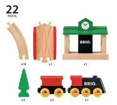 BRIO Klasik Figür 8 Set (33028)
