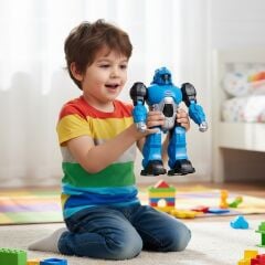 Samatlı Oyuncak Sesli ve Işıklı Yürüyen Robot 333-11/12/13