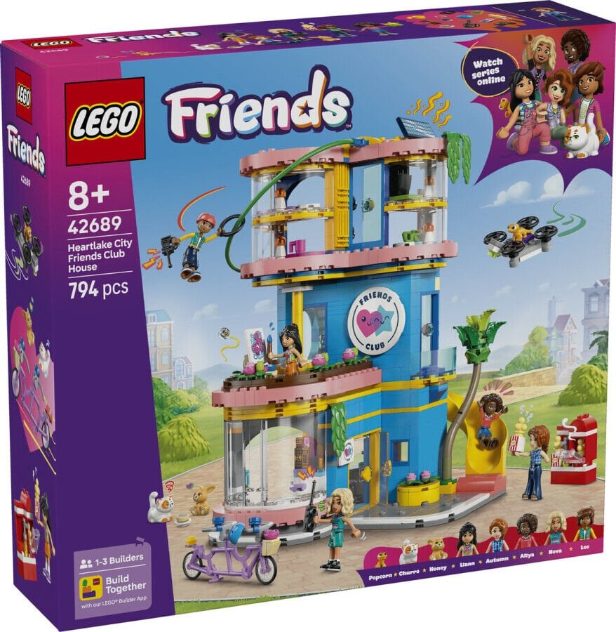 42689 LEGO® Friends Heartlake Şehri Friends Kulüp Evi