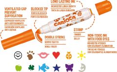 STAMPERELLO KEÇELİ BOYA KALEMİ 12'Lİ