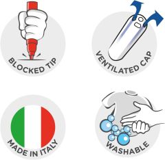 STAMPERELLO KEÇELİ BOYA KALEMİ 6'LI