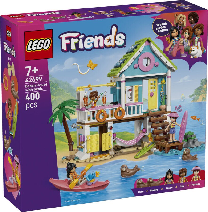 42699 LEGO® Friends Fok Balıklı Yazlık Ev