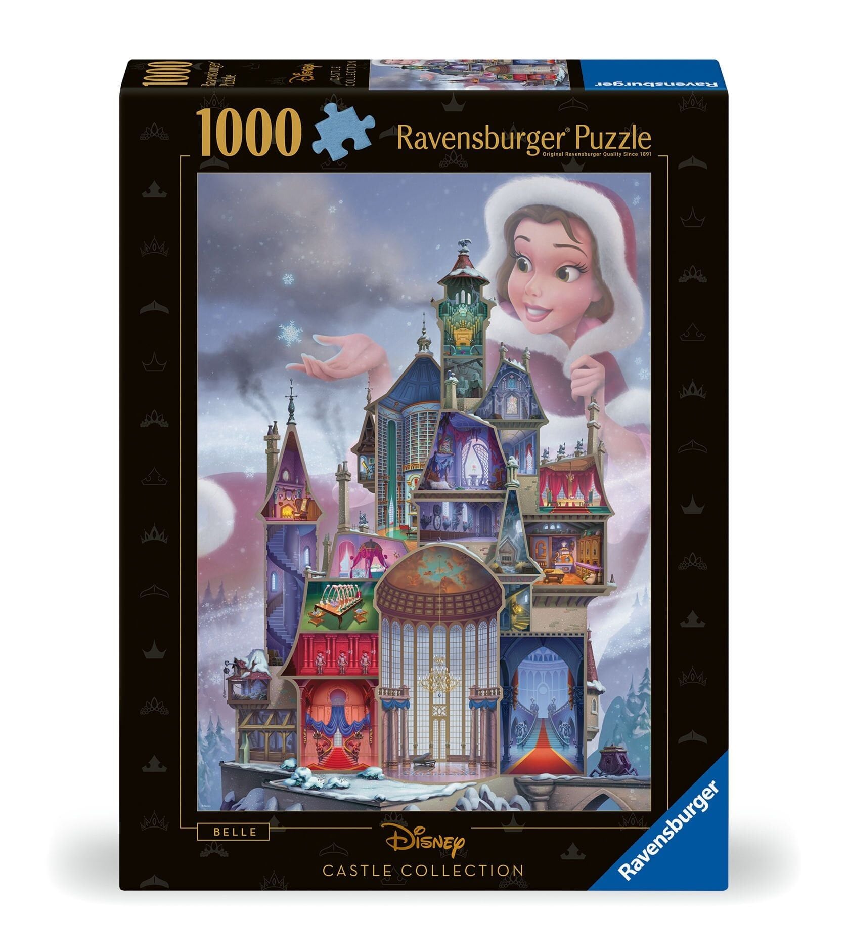1000 Parça Puzzle Walt Disney Belle Şatosu (120002628)