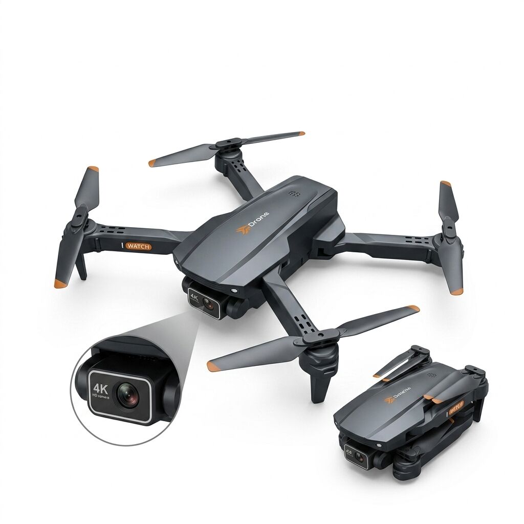 Samatlı Oyuncak Uzaktan Kumandalı Kameralı Drone H15