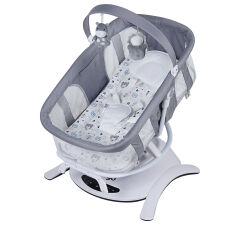 PREGO YUMMY PORTBEBELİ ELEKTRİKLİ BEŞİK GRİ- 4086