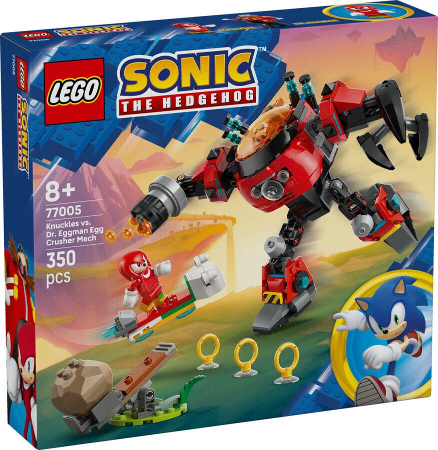 77005 LEGO® Sonic the Hedgehog™ Knuckles, Dr. Eggman’ın Egg Crusher Robotuna Karşı