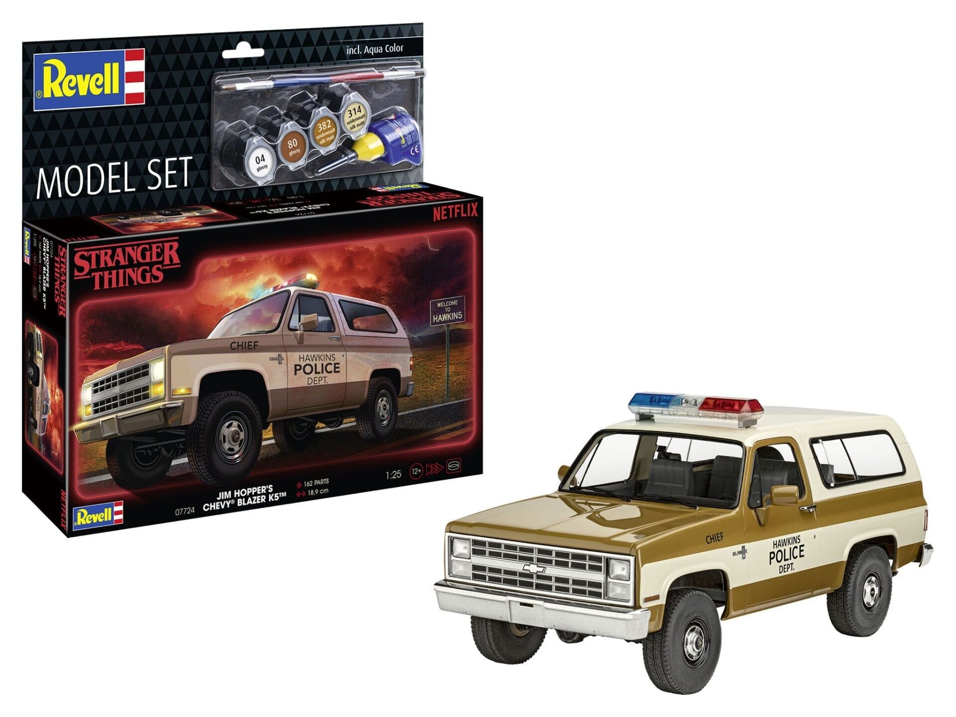 Revell Model Set Jim Hopper´s Chevy® Blazer K5 Stranger Things (67724)