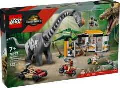 76973 LEGO® Jurassic World Raptor ve Titanosaurus Takip Görevi