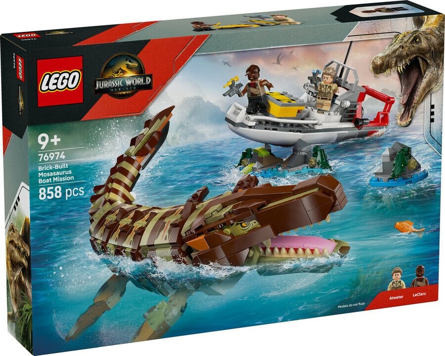 76974 LEGO® Jurassic World Mosasaurus Tekne Görevi