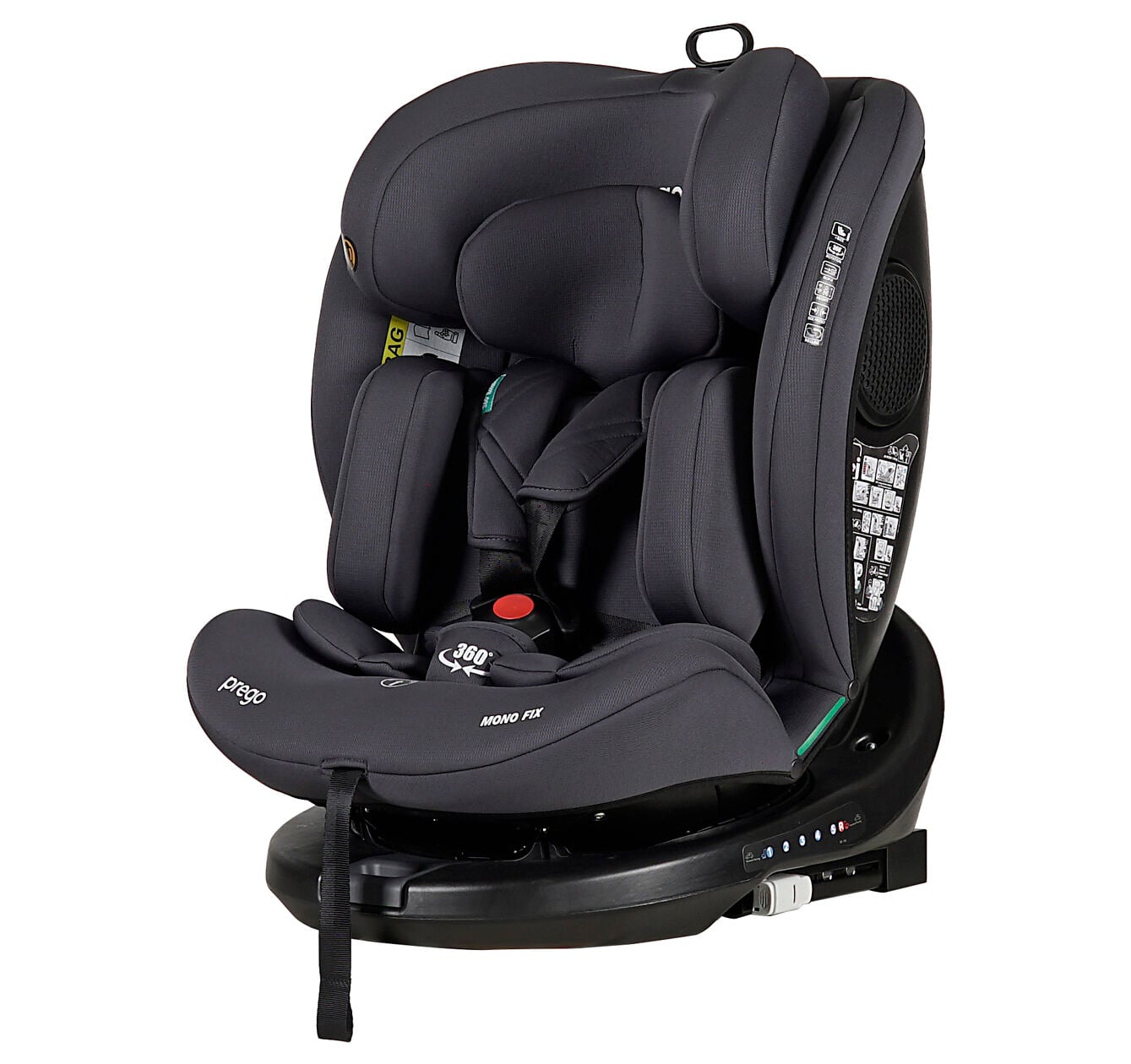 PREGO MONO FİX İ-SİZE  OTO KOLTUĞU GRİ- CC05