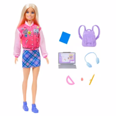 Barbie  Öğrenci Bebek ve Aksesuarları- HRG84