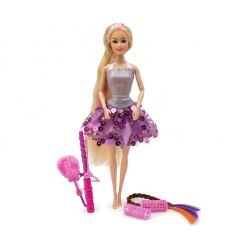 Samatlı Oyuncak Aksesuarlı Büyük Boy Bebek 2388-1-2-3
