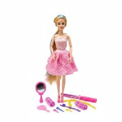 Samatlı Oyuncak Aksesuarlı Büyük Boy Bebek 2388-1-2-3