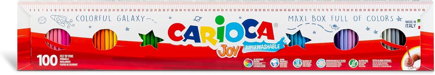 JOY SÜPER YIKANABİLİR KEÇELİ BOYA KALEMİ 100LÜ (1 METRE)