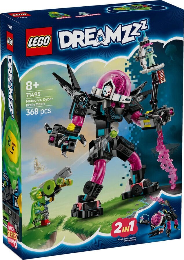 71495 LEGO® DREAMZzz™ Mateo, Siber Beyin Robotuna Karşı